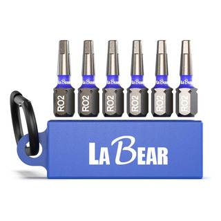 6pc.sq2 Roberson Square 1 Largo, 1/4 Hex-shank Impact Driv 6pc.sq2 Roberson Square 1 Largo, 1/4 Hex-shank Impact Driv