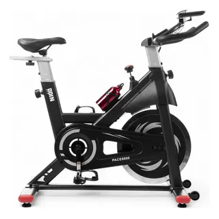 Bicicleta Ergométrica Para Spinning Mecanica Roda De Inercia 18kg Pace6000 Odin Fit Preto