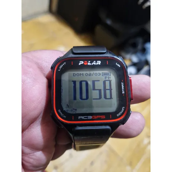 Reloj Polar Rc3 Gps Negro Rojo Gris