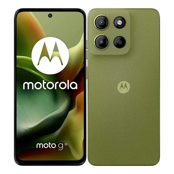 Motorola G15 6,72'' 4g 4gb 256gb Dual Cam 50mp Verde