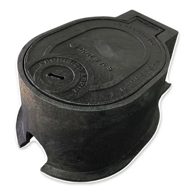 Caja Plastica Para Contador De Agua D.p.r S.a.s.