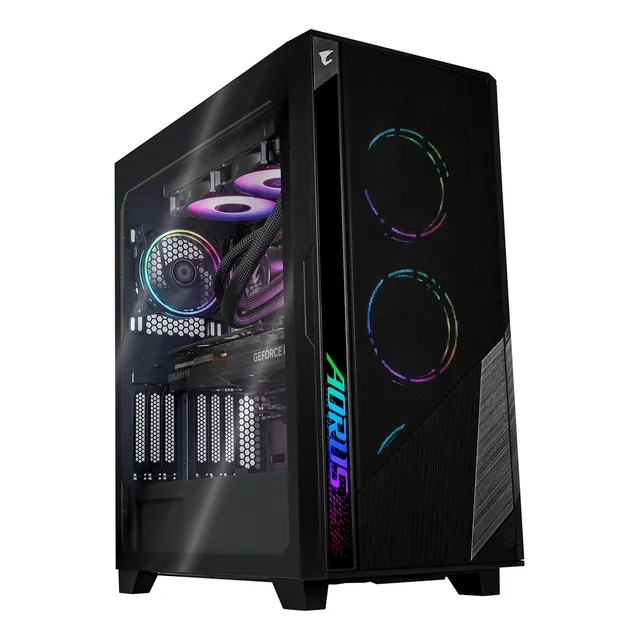 Xtreme PC Gaming Aorus Geforce RTX 4090 AMD Ryzen 9 7900X 64GB DDR5 SSD 2TB 5TB Sistema Liquido WIFI