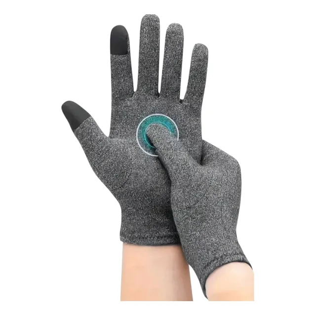 Guantes De Compresión Dedos Cubiertos Y Apto Pantalla Táctil