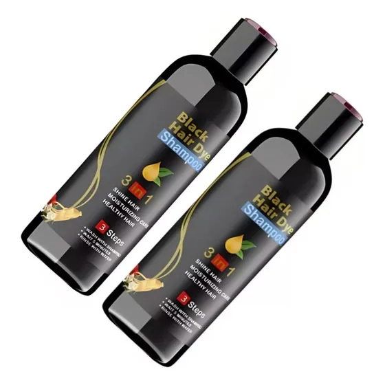 Shampoo Black Hair Anti Canas