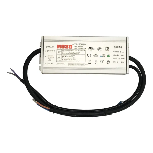 Driver Moso 150w 0.1 - 1.05a  1-10v Ip67