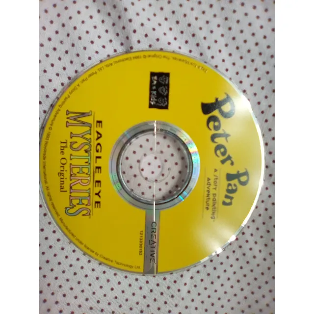 Pbe Juego Antiguo Pc Peter Pan Físico Original 