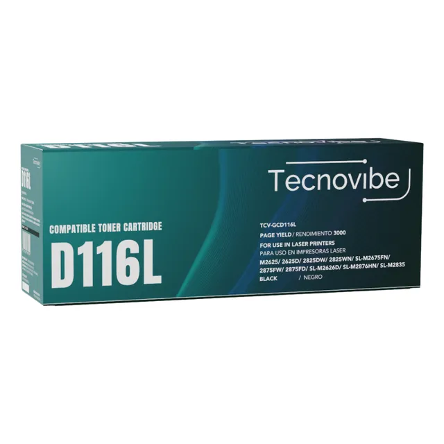 Toner Alternativo Tecnovibe 116l Para Samsung M2625 M2825 M2835 M2875 116 Mltd116