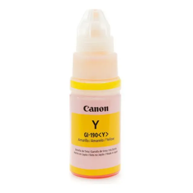 Botella De Tinta Para Impresora Canon Gi-190y G2100. G1100