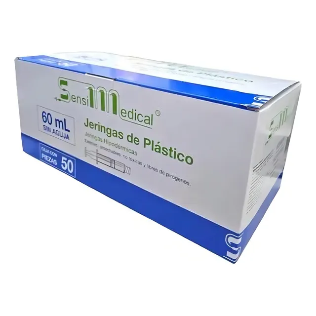 Jeringa 60ml S/aguja Para Rellenar Sistema De Tinta Continua