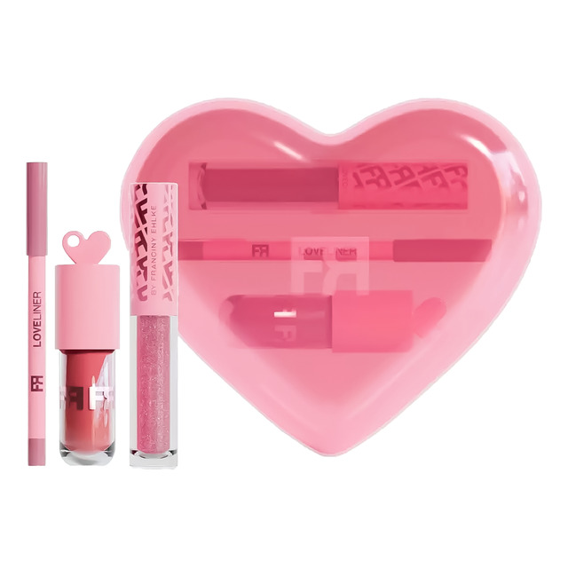 Love Kit - Fran By Franciny Ehlke - Gloss + Lápis Labial Love Kit - Fran By Franciny Ehlke - Gloss + Lápis Labial