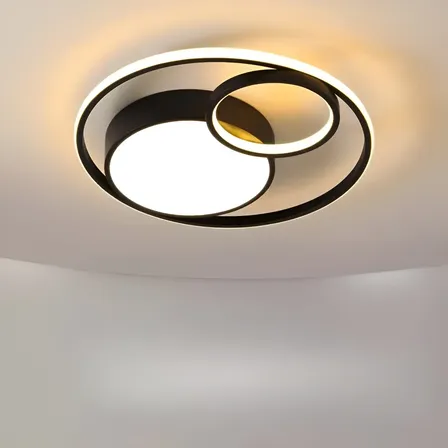 Luminária De Led Sobrepor Redondo 58w Moderna 3 Em 1 Bivolt