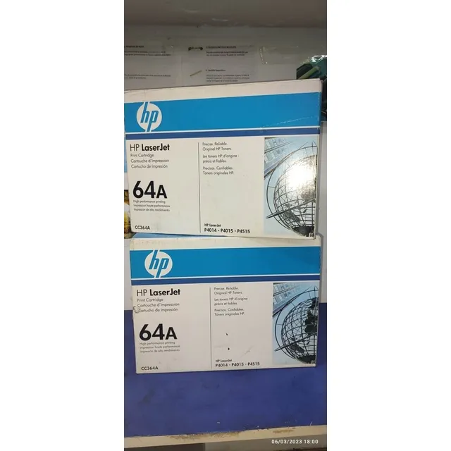 Original Legitimo Foto Real Toner Hp 64a Cc364a Caraca Local