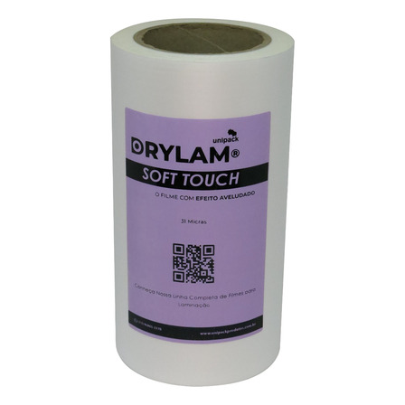 Bopp Soft Touch Efeito Aveludado A4 34cm X 100m Bopp Soft Touch Efeito Aveludado A4 34cm X 100m