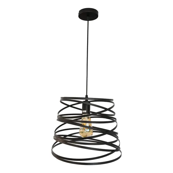 Lámpara Colgante Retro Negro
