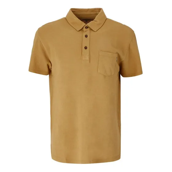 Polera Manga Corta Algodon Acadia Hombre Khaki Doite