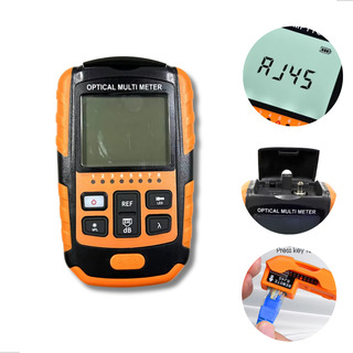 Mini Medidor De Potência Óptica Ftth Rj45 Power Meter Led Nf Mini Medidor De Potência Óptica Ftth Rj45 Power Meter Led Nf