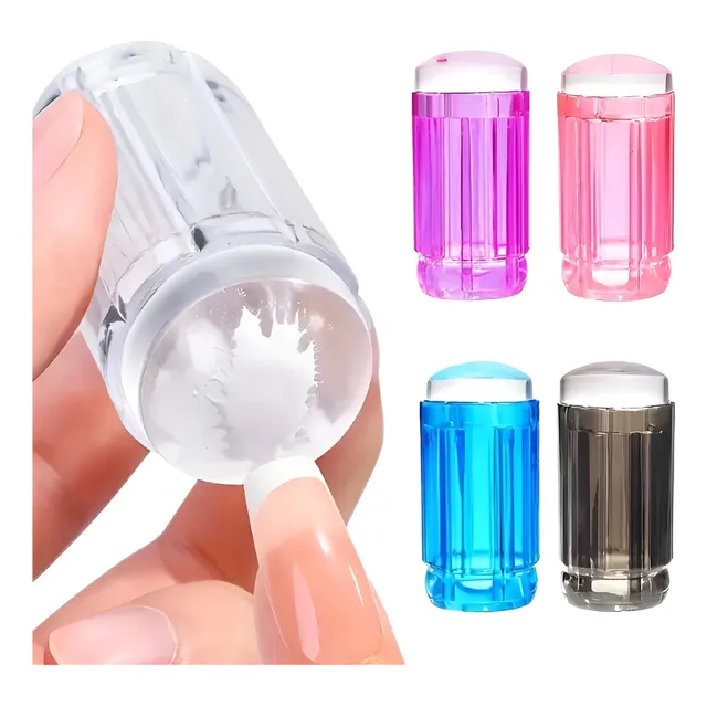 Sello Para Stamping De Uñas Con Raspador, Uñas