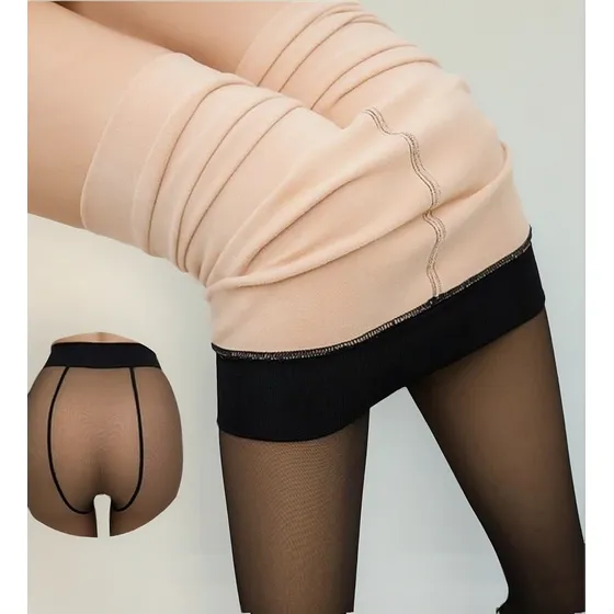Hermosas Medias Efecto Piel(negro Y Cafe) 90gr