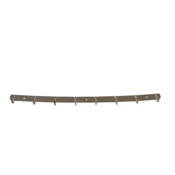 Perchero De Pared X8 Acero Inoxidable Accesorio Baño Gdeseo