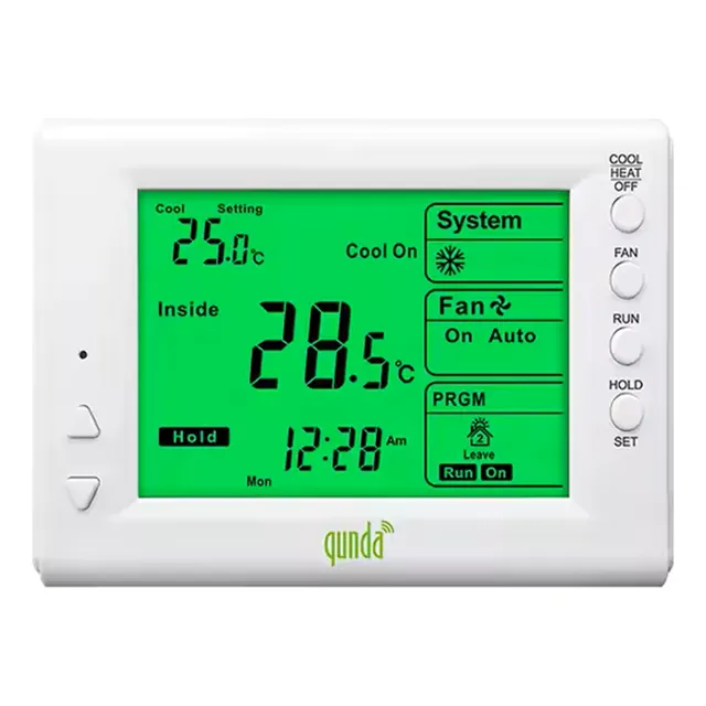 Termostato A/a Digital Programable Wifi 24v Modelo Qd-hvac10