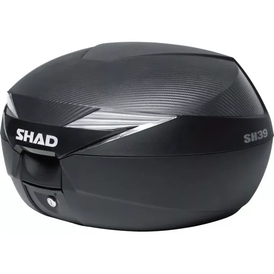 Baúl Moto Shad 39lts Desmontable Tapa Carbono *** Fas