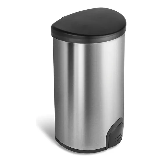 Ninestars Ttt-50-19 Bote Basura Automático 50 L Tapa Negra M
