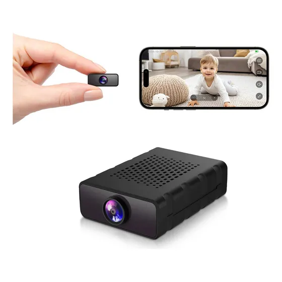 Oculta Inalámbrica Mini Cámara 4k Cámara 3h Pequeña Wifi