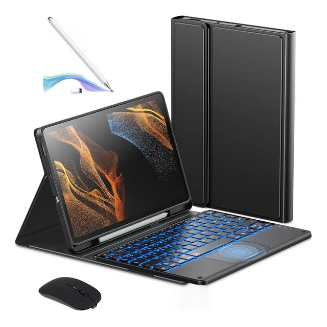 Funda Teclado Táctil+lapiz Para S6 Lite 2024/2022/2020 P620
