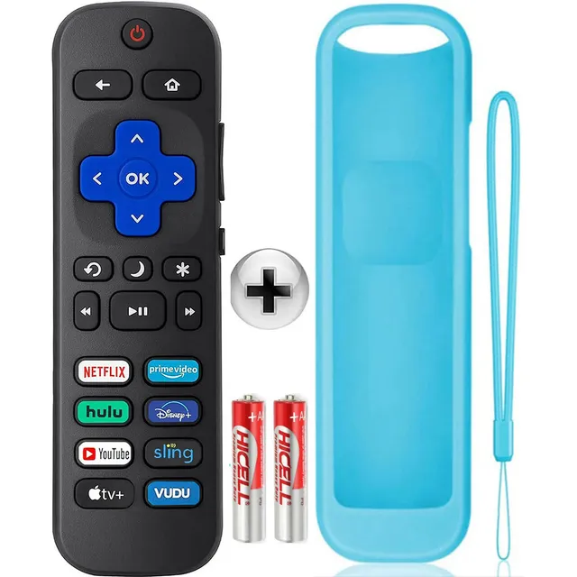 Control Remoto Para Roku Smart Tv Tcl Hisense Philips Onn Sharp Element Westinghouse Insignia Jvc Rca Hitachi Sanyo Smart Tv