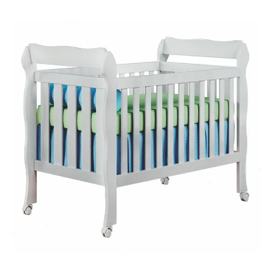 Berço Vira Mini Cama 100% Mdf - Qmovi