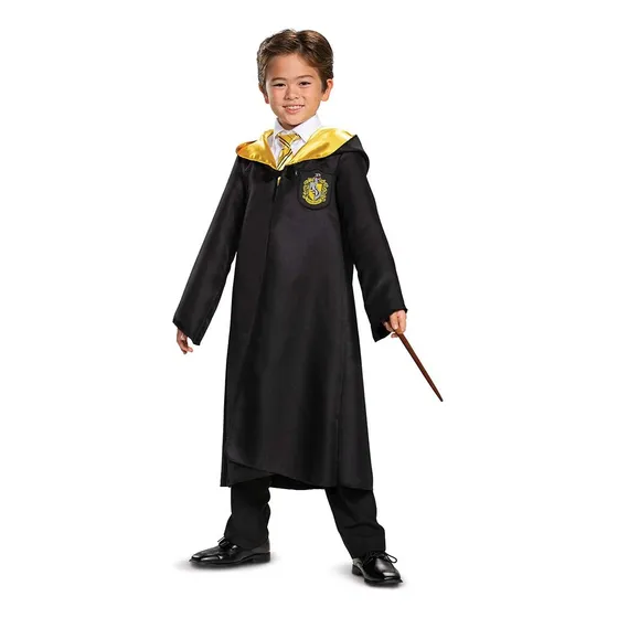 Disguise Harry Potter Hufflepuff Robe, Túnica Oficial De Wiz