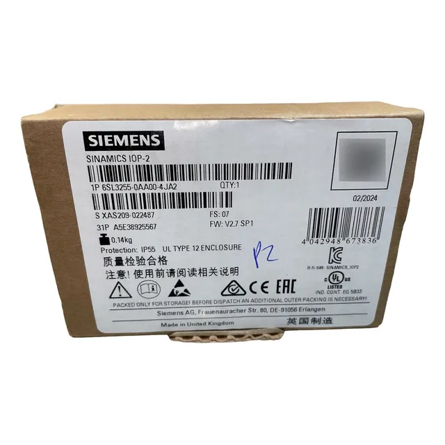 6sl3255-0aa00-4ja2 Siemens Iop-2 Panel Operador Inteligente
