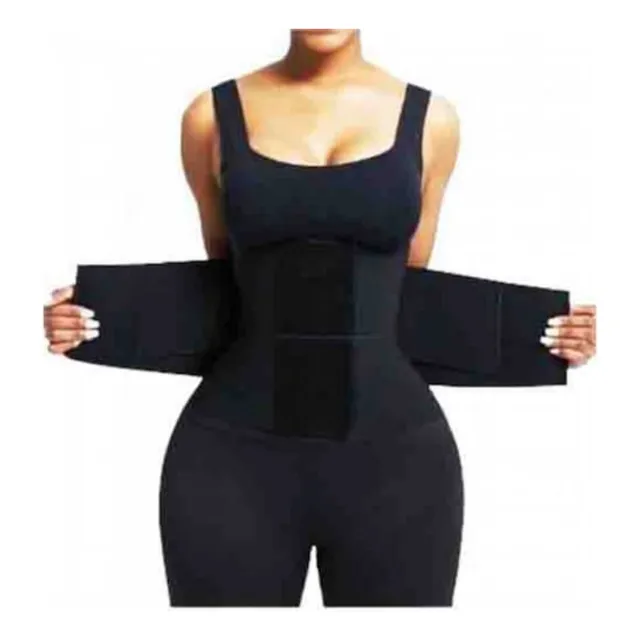 Faja Modeladora De Reloj De Arena Color Negro Xs S M L Xl 