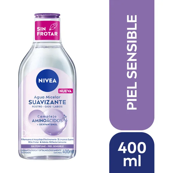 Loción Micelar 3 En 1 Nivea Piel Sensible 400ml