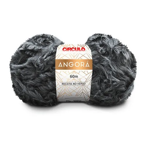 Lã Angorá Circulo 100gr Cor Angora - 8842 - Viga