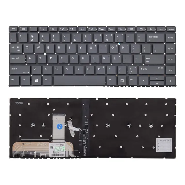 Teclado Hp Elitebook 1040 G4 G5 X360 Retro Ingles Jhc