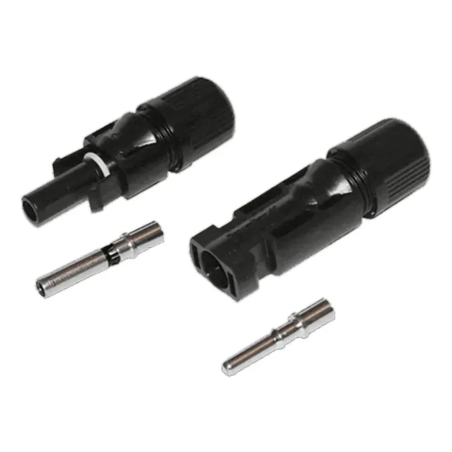 Conector Mc4 1000v 30a Set 5 Pares Macho Hembra Enertik