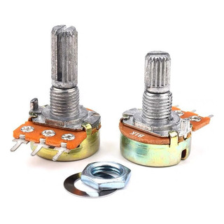 B10k Duplex 6 Pies/20 Mm - Potenciómetro Wh148 B10k 15 Mm 20 B10k Duplex 6 Pies/20 Mm - Potenciómetro Wh148 B10k 15 Mm 20