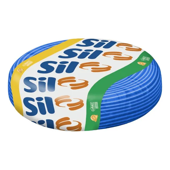 Fio Cabo Energia Flexivel Instalação Elétrica 2 5mm Sil 50m Cor Da Cobertura Azul