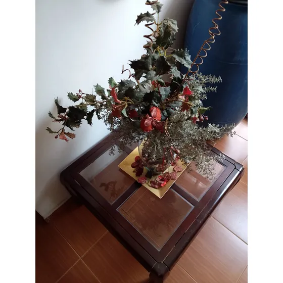 Mesa Caoba - Mesa Auxiliar De Centro 1 Unidad