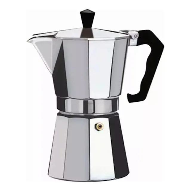 Cafetera Estilo Italiana Aluminio Con Filtro Permanente Oryx