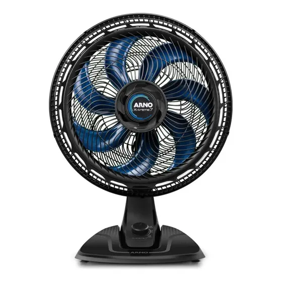 Ventilador Mesa Arno X-treme 7 VE70 40 cm Preta Azul