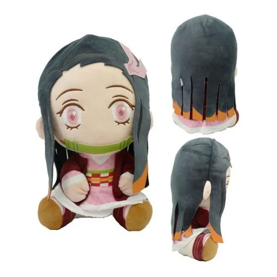 Peluche Nezuko Anime Kimetsu No Yaiba Figura Muñeco Juguete