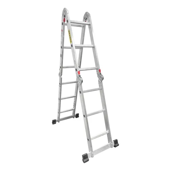 Escalera Multiposiciones Tipo Iii Con 12 Peldaños Surtek