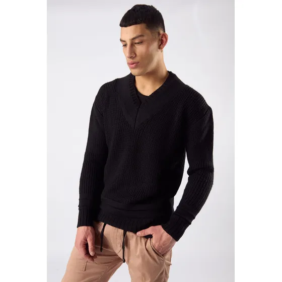 Sweater Dipa Negro Tascani
