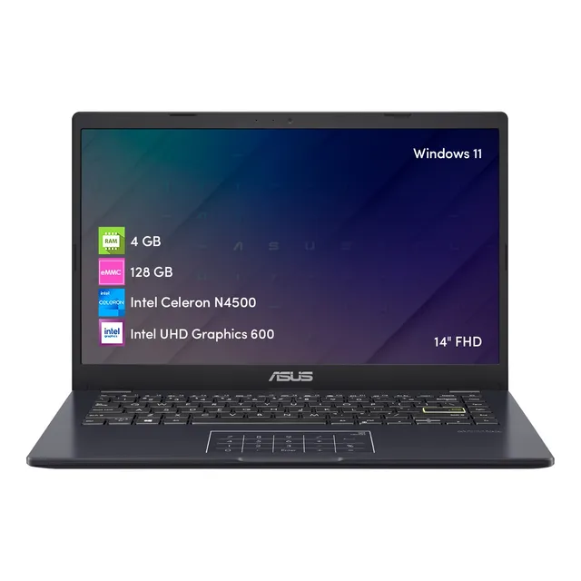 Notebook Asus Vivobook Go Celeron 4gb 128gb 14' Fhd Win11