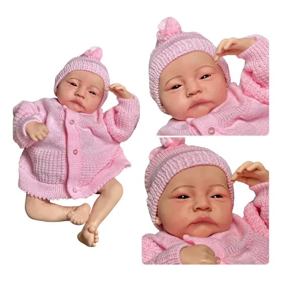 Boneca Bebê Realista Reborn Menina Promoção Barato