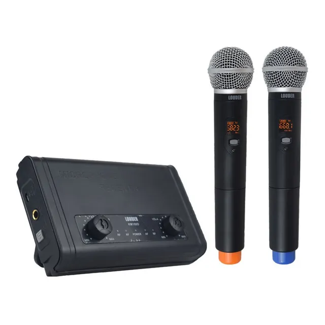 Microfonos Inalambricos Uhf Pro Set Dual Multifrecuencia