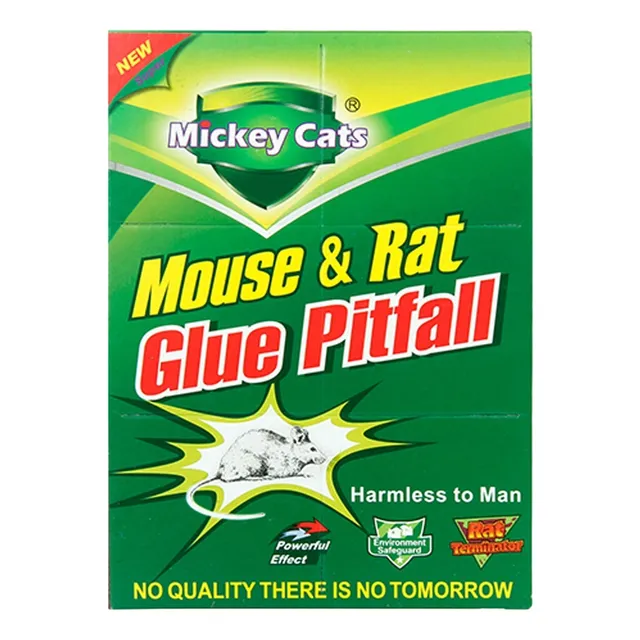 Trampa Para Ratas Y Ratones Adhesiva X 5