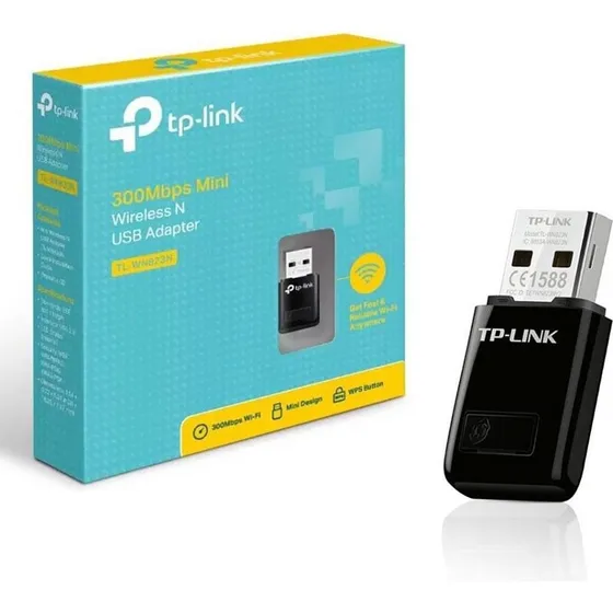 Adaptador USB inalámbrico Tp Link TL-WN823n Mini N 300 Mbps 2.4